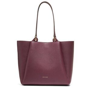 Cole Haan Midtown Medium Leather Tote, Black